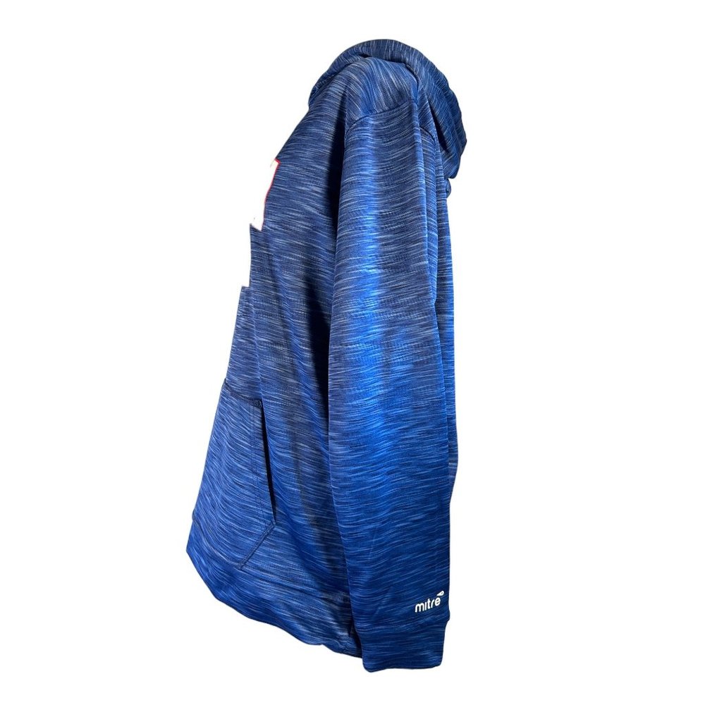 Mitre USA Blue Patriotic Hooded Sweatshirt Size Large - Picture 3 of 6